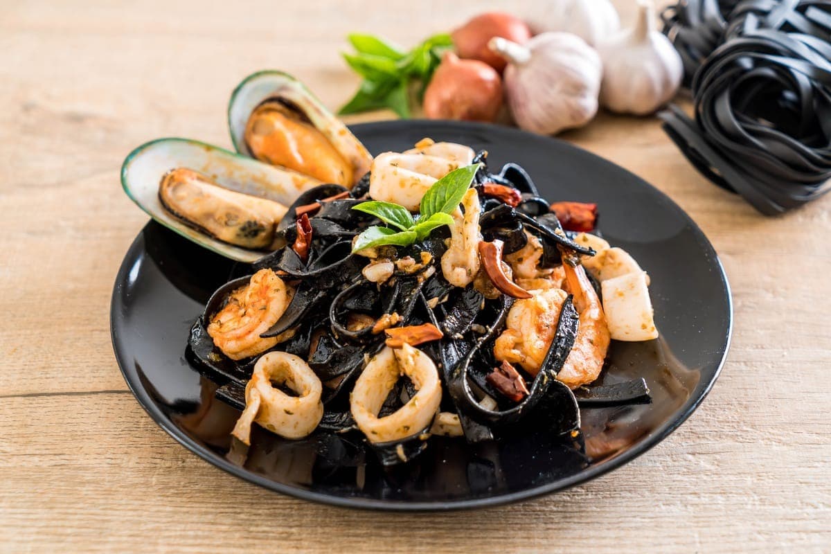 Squid Ink Linguine